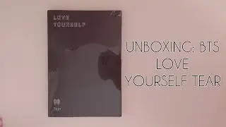 UNBOXING: BTS album Love Yourself Tear (or version) in Spanish | Fatima Chan