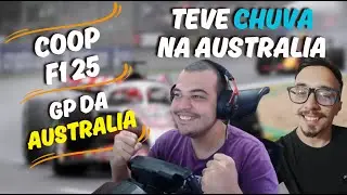 ESTREIA DA TEMPORADA NO COOP! 🔥 GP da AUSTR&Aacute;LIA com SUETHAM! 🏁 F1 25