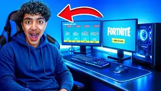 Я играл в Fortnite на синей игровой приставке...