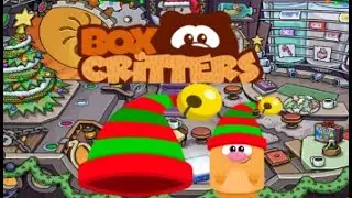 Christmas Series 2022 Episode 3 Box Critters Green Elf Hat