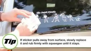 How To Install Custom Family Stickers