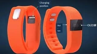 TW64 TEARDOWN Fitbit Charge Knockoff Smart Exercise Band