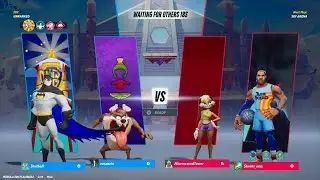 The Bat & The Devil Destroy Lola & Lebron MultiVersus