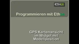 GPS Kartenansicht im Widget Frsky Tandem / Horus Sender