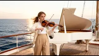 🎻🎹 Violin & Piano at the Ocean Sunset &ndash; 1 Hour Romantic Relaxing Music for Sleep & Inner Calm