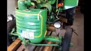 Kupplung ausbauen wechseln Bautz AL180 Oldtimer Traktor &auml;hnlich Fendt Schl&uuml;ter
