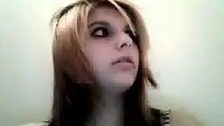 blonde hair brown eyes...WTF