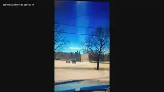 Dust devil in Dover-Foxcroft
