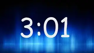 3:01 Minutes Timer / Countdown from 3min 1sec