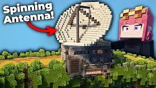 Building a WORKING Radio Station with Minecraft Create!