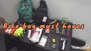 Ebike trail riding Backpack must-haves.
