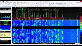 10 SDR Console, 14 300 MHz, 2025 03 30 23h04m12s