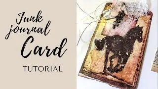 Diamond dust tag tutorial #shorts for junk journal