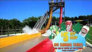Last Chance for Dr Pepper/7 Up promo at Hawaiian Falls