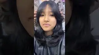 Curtain bangs 🔥 #haircut #curtainbangs #viralshorts #dailyvideo #shortvideo