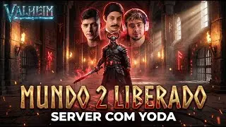 Soltamos o mundo 2 inteiro de Ashlands! Server com Yoda - Valheim