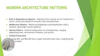 Technical Migration (Legacy .NET framework to .NET 8)