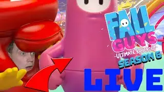 🔴 LIVE - HOW TALL EXACTLY IS LONG GUY???  -  NEW SKIN ON FALL GUYS SEASON 6