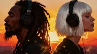 Sia ft. Damian Marley &ndash; Shadows of My Heart | Pop Reggae Fusion (AI Music Video)