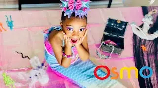 Londyn the Mermaid has fun with Creative Starter Kit from Osmo Social Club! |Drawing for Kids