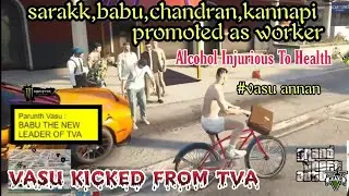 Vasu Kicked From TVA 😢Alcohol Injurious To Health🍾Party Mode On