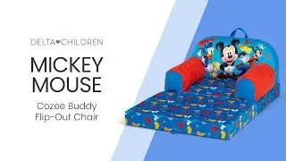 Mickey Mouse Cozee Buddy Flip-Out Chair (by Delta Children)