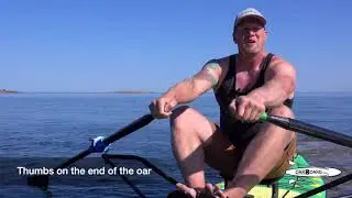 How to hold your oar: Rowing Basics by Adam Kreek, gold medal Olympian