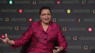 #Goalkeepers18 | Graça Machel Explains How to be a Goalkeeper
