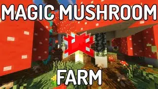 Magic Mushroom Farm | Minecraft Tutorial