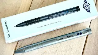 Распаковка &mdash; Новая титановая ручка-спиннер OKNIFE B1 от OLIGHT.