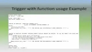 Introduction to PL SQL Online Training Classes part 4