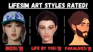 Let's RATE New Life Sim Games Art Styles ! - Sims Alternatives!