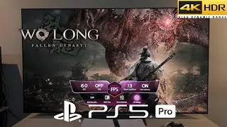 Wo Long Fallen Dynasty PS5 Pro Gameplay With LG Oled TV 4K (All Graphics mode 60 FPS)