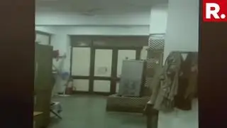 Private Guards Deployed At Empty Police Post At Dwarka Court As Lawyers-Police Faceoff
