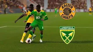 🔴KAIZER CHIEFS vs GOLDEN ARROWS ⚽ BETWAY PREMIERSHIP 2025/26 ⚽ FOOTBALL GAMEPLAY HD PES 2026