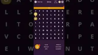 word search games android - word beach: connect letters! fun word search games android gameplay