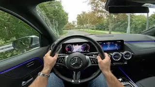 MERCEDES GLA 2025 FACELIFT - POV test drive (150 HP diesel)