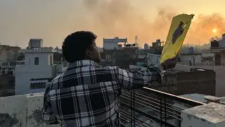 First Vlog kite 🪁 पहला पतंग का vlog #kite #patangkite #kitevlogs #birramghariakiteflying #viral 