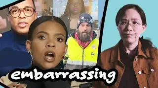 Candace Owens, Don Lemon embarrass themselves. ARRESTS and criminal charges after storming a Church.