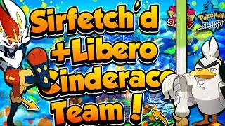 Sirfetch'd & Libero Cinderace Team! - Pok&eacute;mon Sword and Shield Competitive Ranked Double Battles