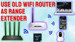 🚀 Boost WiFi Range for FREE! | Turn Old Router into Wireless WiFi Extender🔧📶(No Cable Needed!) 11.ai