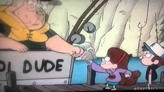 Gravity falls -Between the pines scene