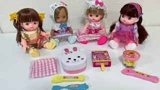 【TOY ASMR】Mell-chan food 🍮🍱💓メルちゃんのごはん　おもちゃ