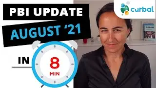 Power BI August 2021 update