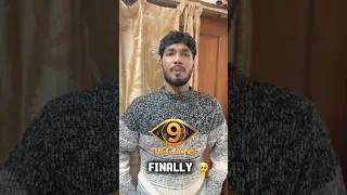 Наконец-то 🥹Wildcard Bigboss 9 🤗#bigboss #tamilbigboss