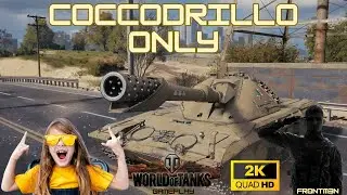 COCCODRILLO... ONLY 😊 World of Tanks live gameplay #havefun #gaming #livegameplay