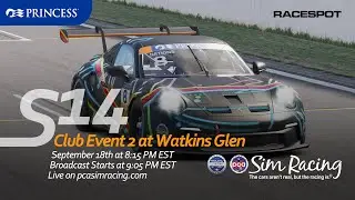 PCA Sim Racing Series 14 | Event 2 | Club Class at Watkins Glen