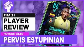 Jordi Alba's replacement?! | 86 RATED FUTURE STAR PERVIS ESTUPINIAN | FIFA 21 Review |