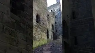 Harewood Castle Abandoned Medieval Ruins Scenic Exploring Tour Leeds West Yorkshire UK England 🇬🇧