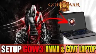 God of war 3 Amma Laptop setup Play Low end device Laptop Godofwar3 Without Graphics card 